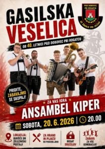 Gasilska veselica PGD Dobovec pri Rogatcu